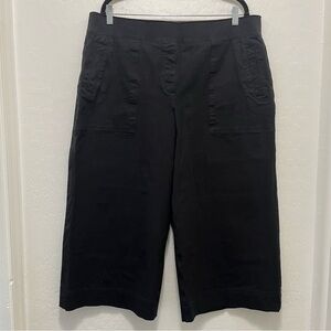 Spanx On The Go Wide Leg Cropped Pants Size 2X Petite